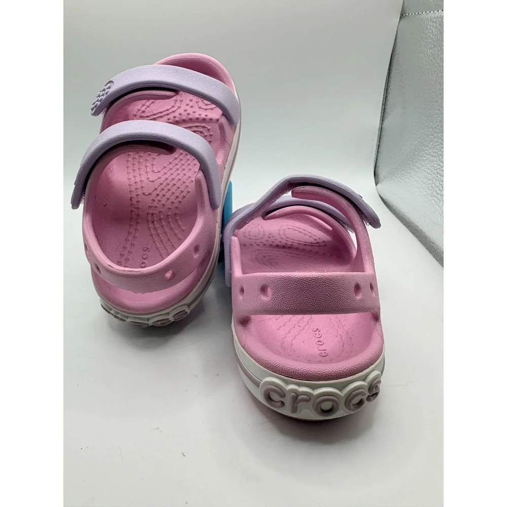 Gently Loved Girls Crocs Sandals‎ Sz 5